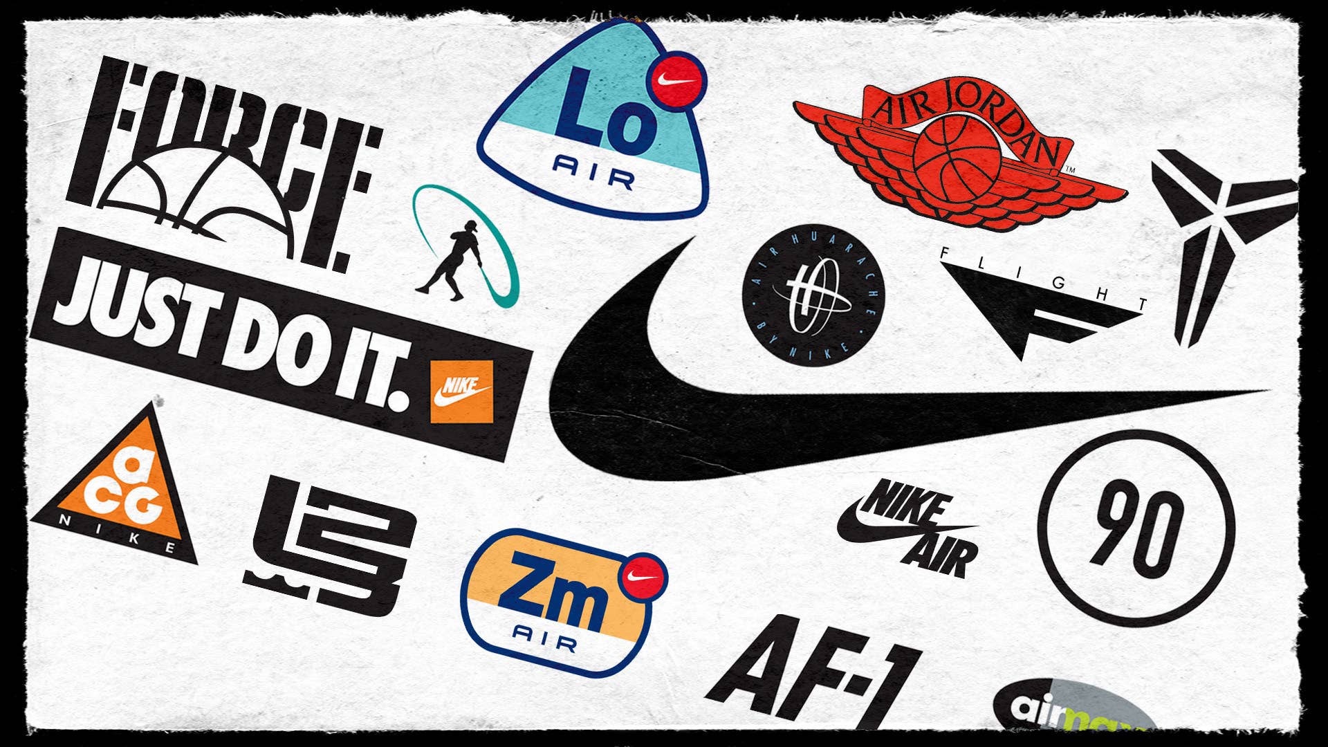 kaart binnen Bijwonen The 30 Most Important Nike Logos of All Time | Complex