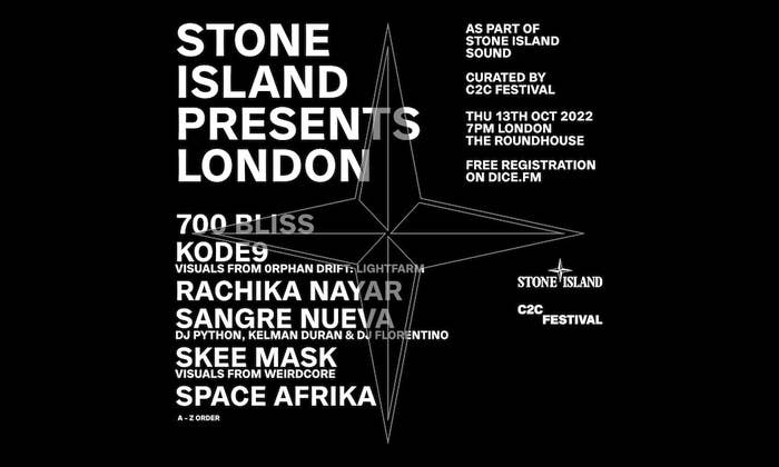 stone island presents roundhouse london
