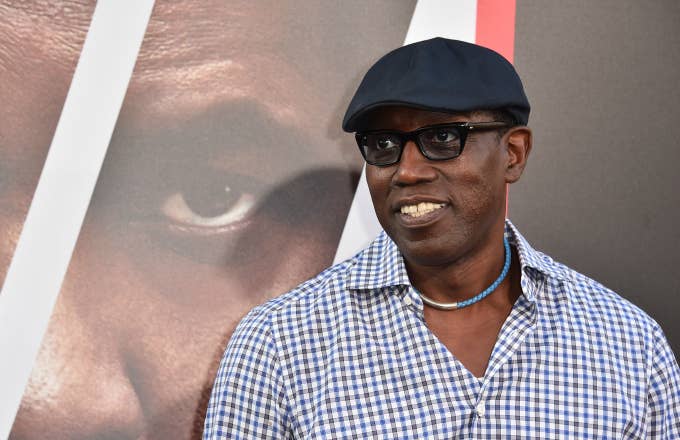 Wesley Snipes attends the premiere of Columbia Pictures' "Equalizer 2"
