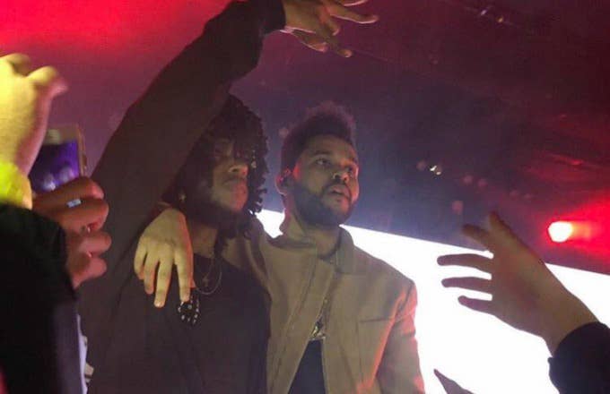 The Weeknd and 6lack.