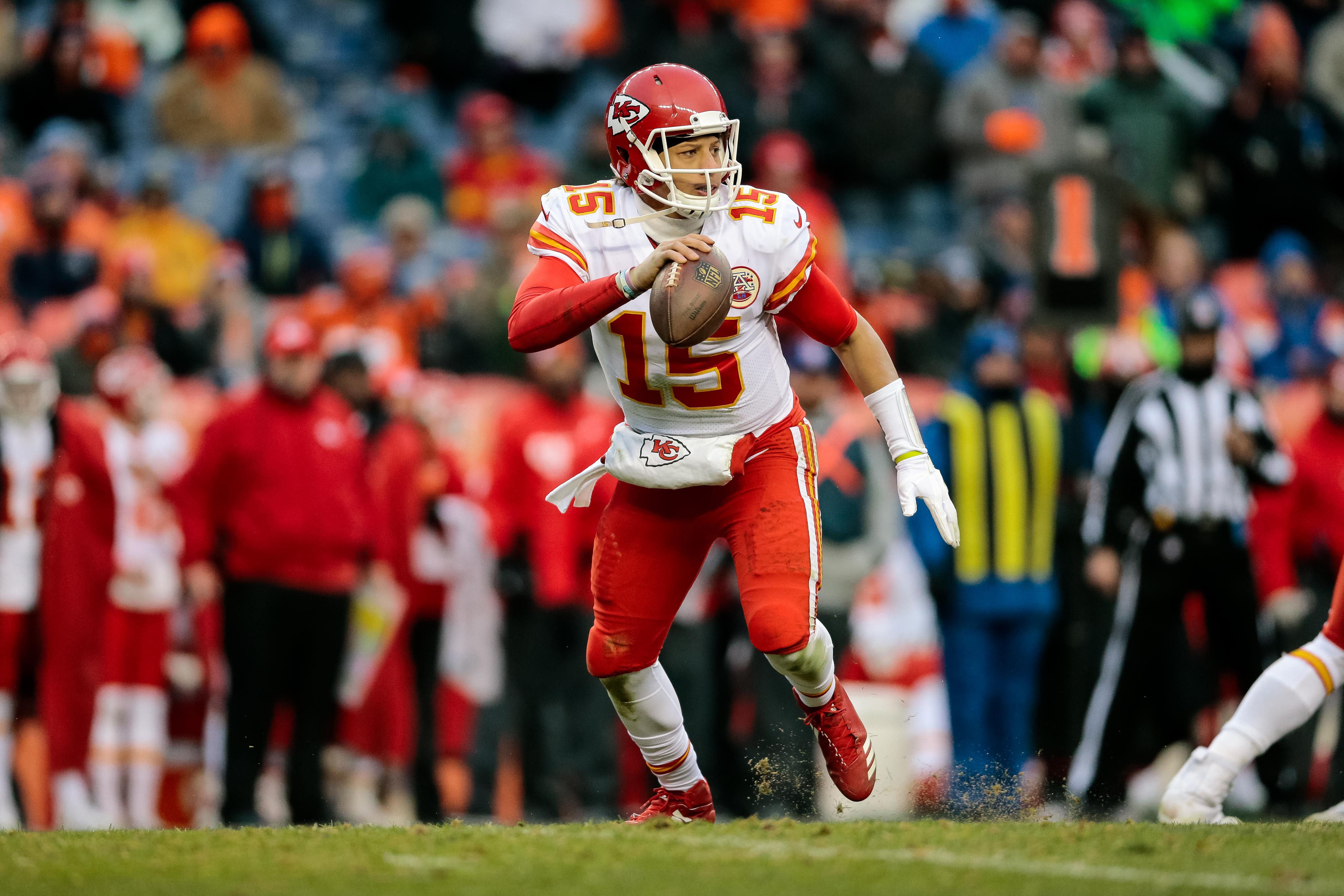 Patrick Mahomes Chiefs Broncos 2018