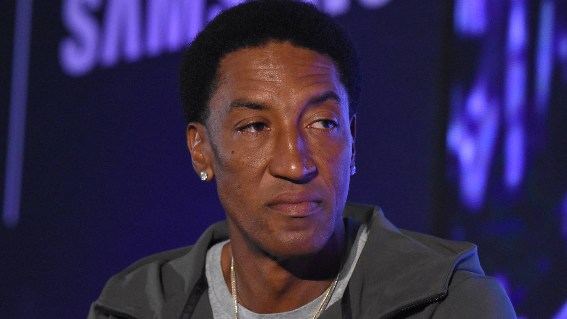 This is a photo of Scottie Pippen