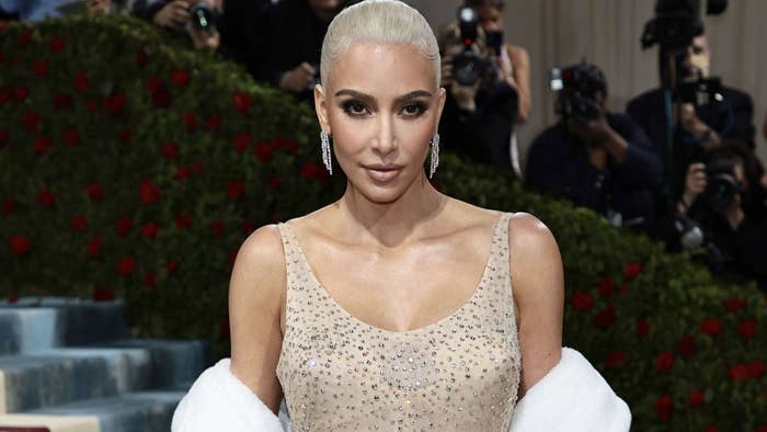 Kim Kardashian at 2022 Met Gala