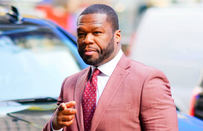 Curtis '50 Cent' Jackson at GMA on May 9, 2019 in New York City