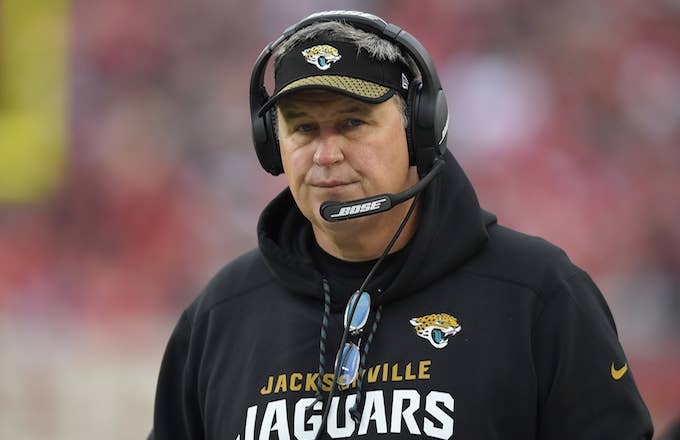 Head coach Doug Marrone of the Jacksonville Jaguars.