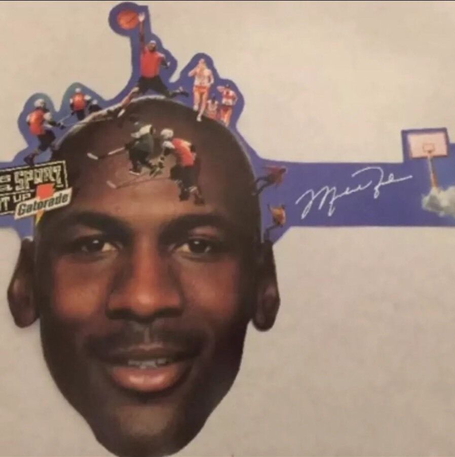 Michael Jordan Gatorade Mask