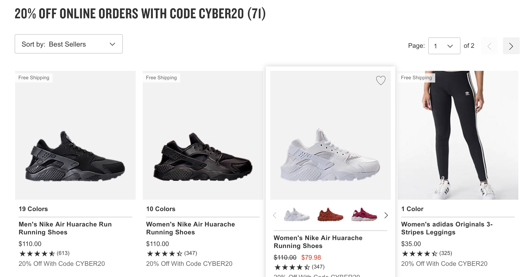 finish line cyber monday 2018 sneaker deal