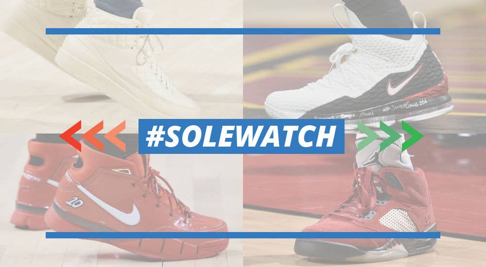 NBA #SoleWatch Power Rankings April 8, 2018