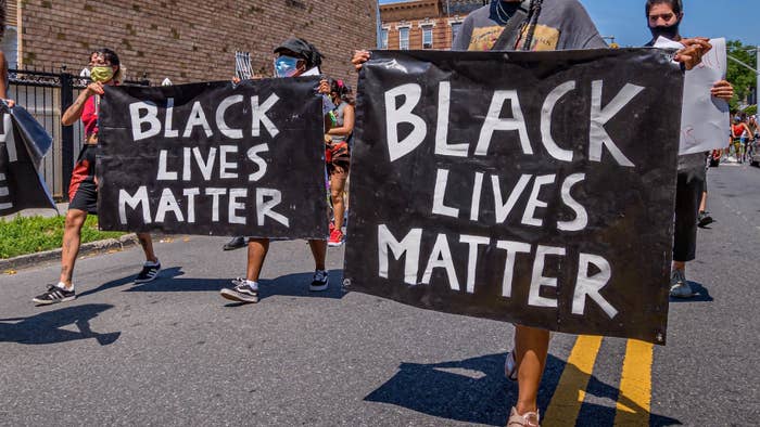 BLM signs