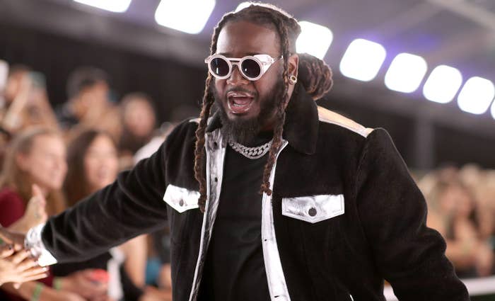 T-Pain attends 2019 E! People&#x27;s Choice Awards