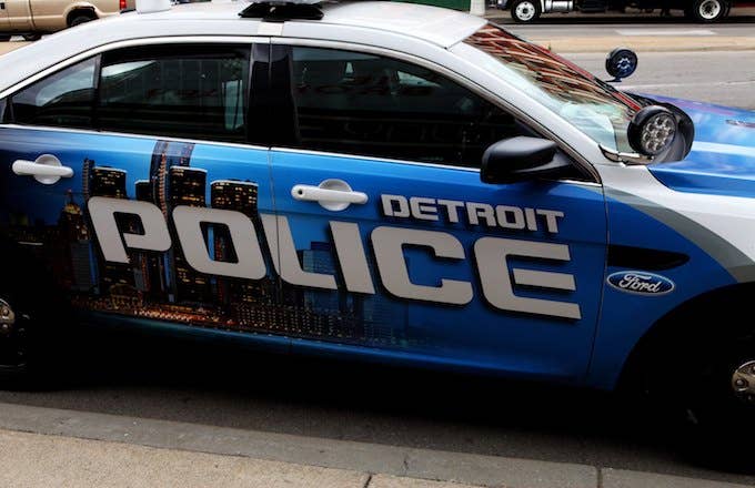 Detroit police car