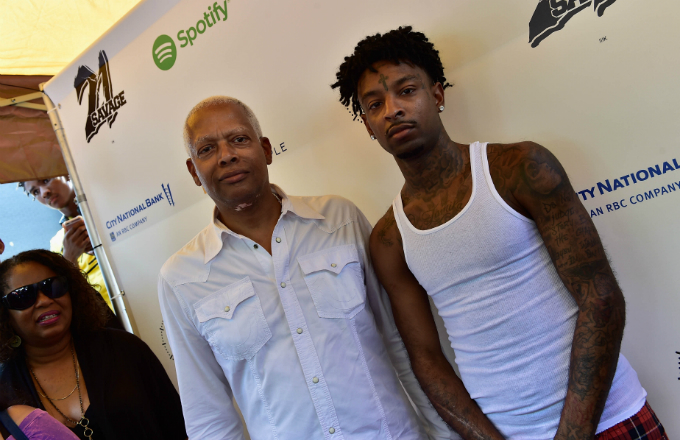 21 Savage and His Leading By Example Foundation Host 7th 'Issa Back 2  School Drive' - The Source