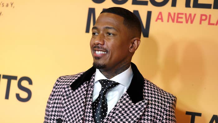 Nick Cannon attends &quot;Thoughts Of A Colored Man&quot; opening night at Golden Theatre