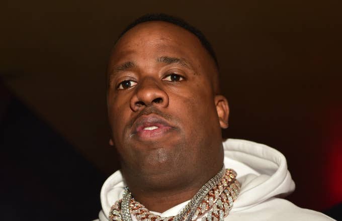 Rapper Yo Gotti attends The official Big Game Kick Off