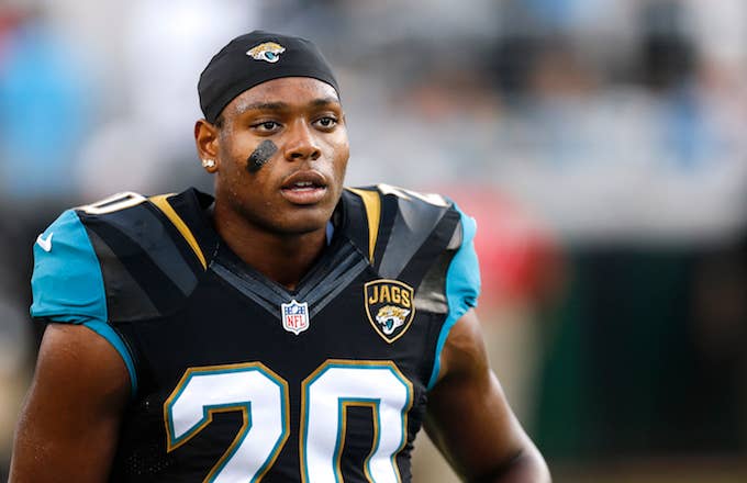 Cornerback Jalen Ramsey #20 of the Jacksonville Jaguars.