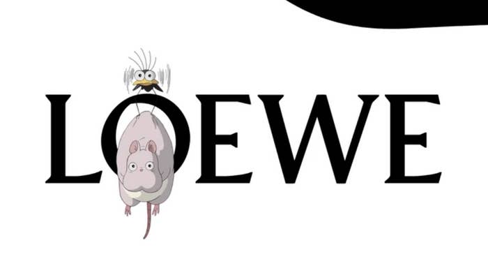 Logo from the LOEWE &#x27;Spirited Away&#x27; collection