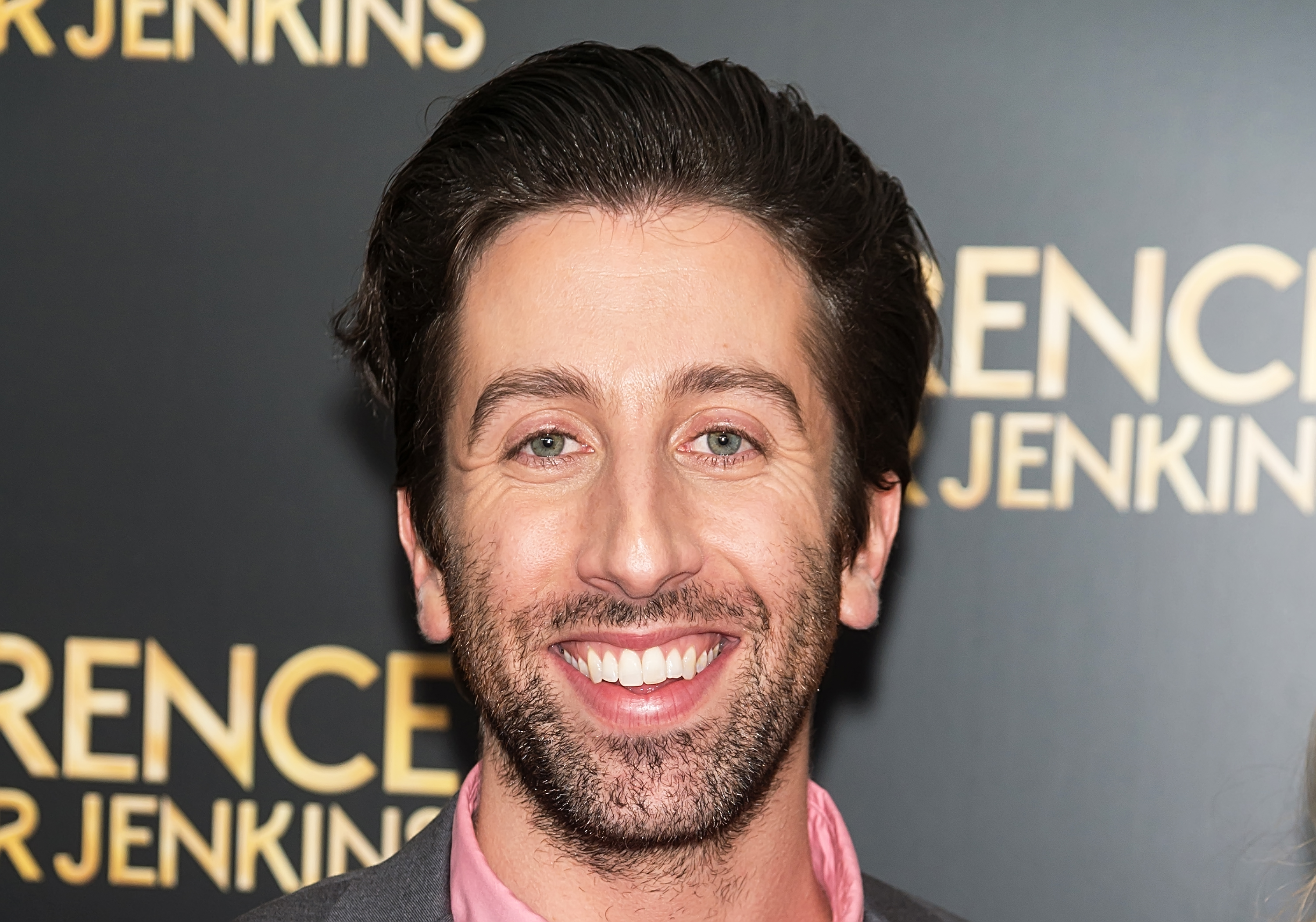 This is a photo of TV actor Simon Helberg.