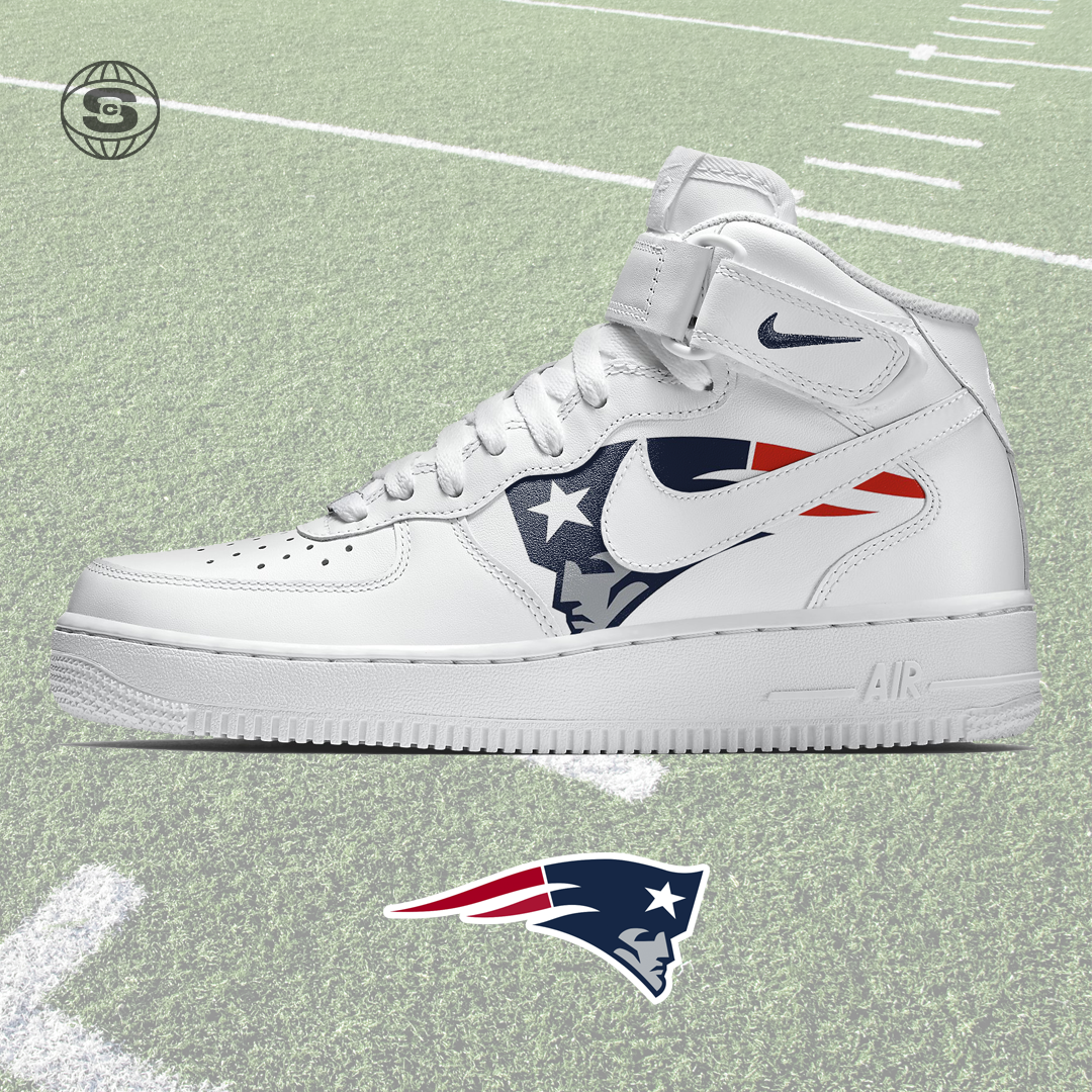 Nike Air Force 1 Mid (Patriots)