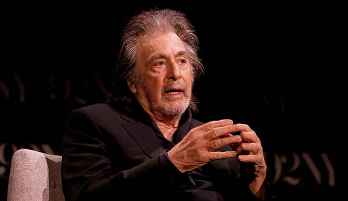 Al Pacino speaks at The 92nd Street Y, New York