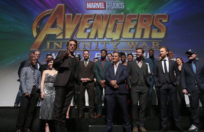 Avengers Infinity War cast