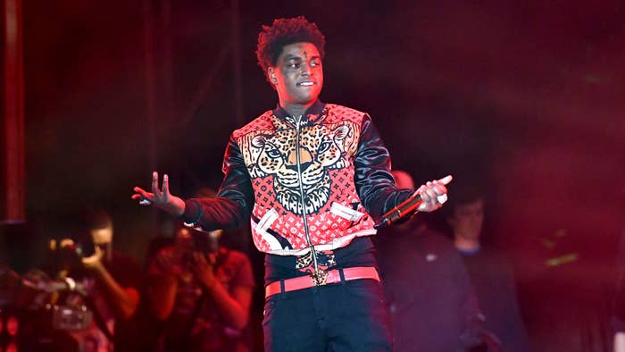 Kodak Black performs onstage during day 2 of Rolling Loud Festival.