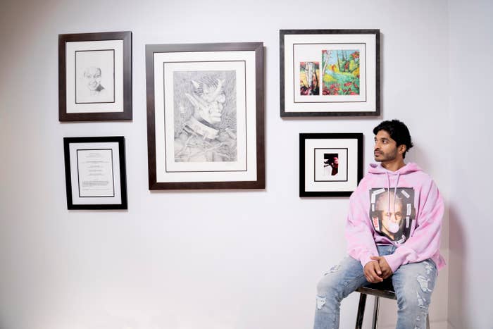 Vinoda Basnayake Kanye West Art Collector