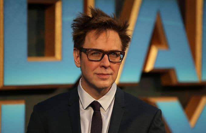 James Gunn poses for screening of "Guardians of the Galaxy Vol. 2"