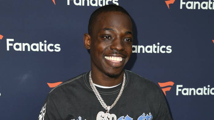 Bobby Shmurda attends the Fanatics Super Bowl Party on February 12, 2022 in Culver City, California