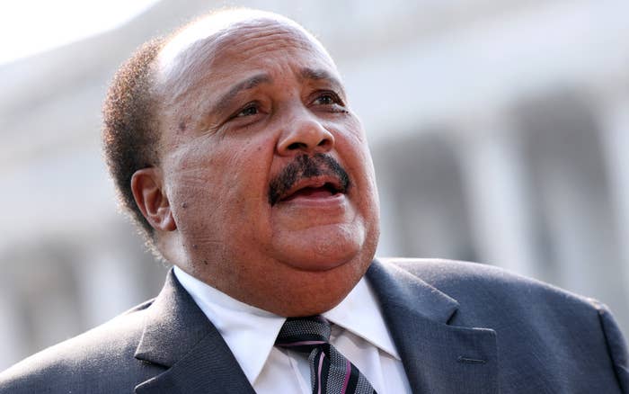Martin Luther King III at Capitol Hill in September 2021