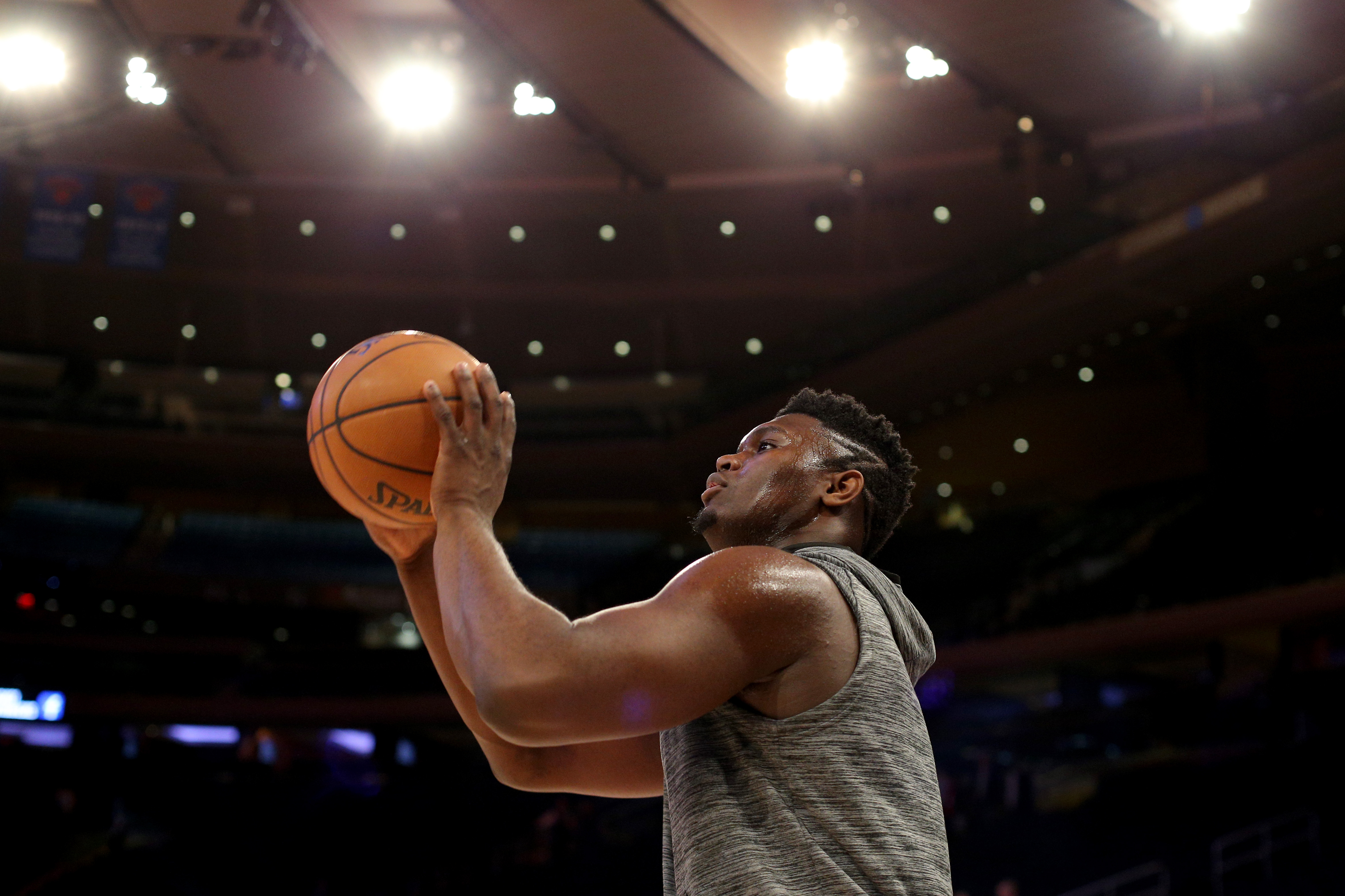 Zion Williamson Pelicans Knicks Madison Square Garden 2020