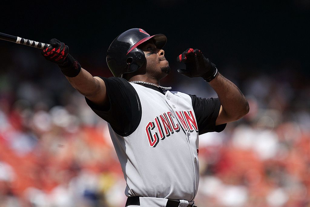 Ken Griffey Jr Cincinnati 2005 Getty