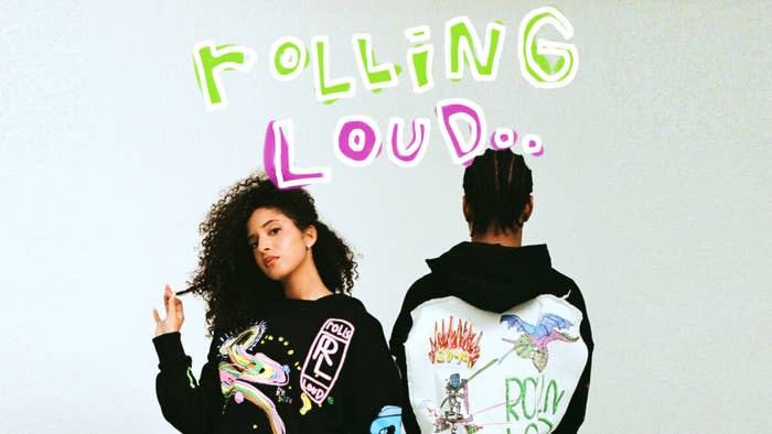 Rolling Loud models are seen wearing new pieces