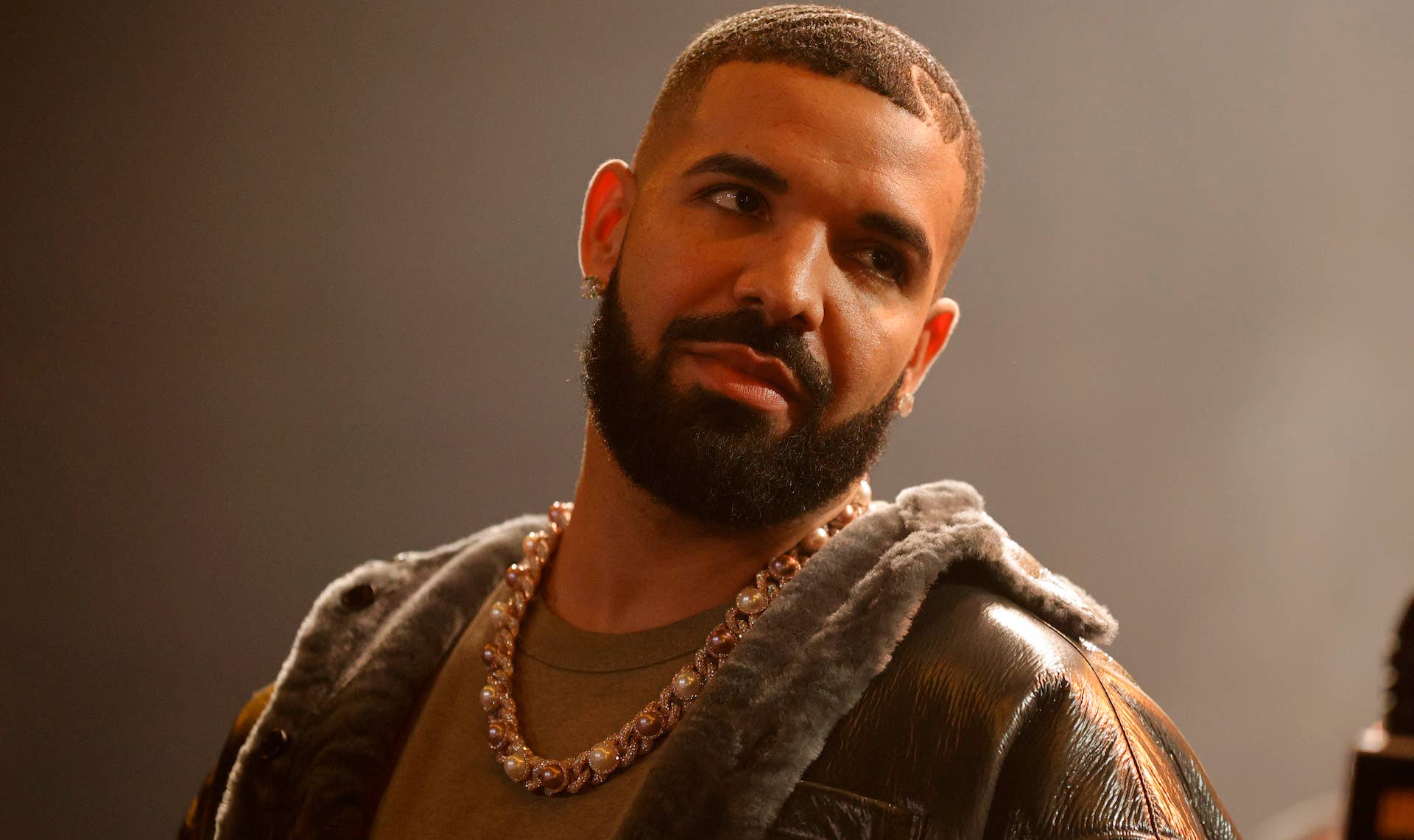 Drake speaking onstage during URL's 'Till Death Do Us Part'