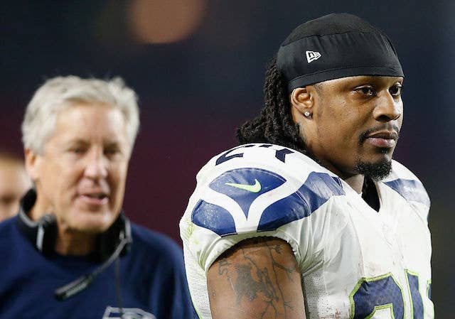 This is a picture of Marshawn Lynch.