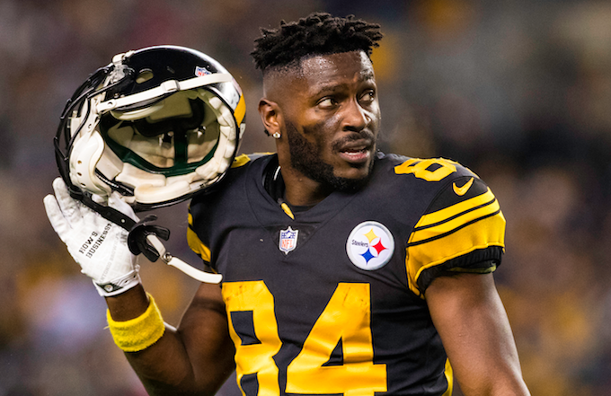 Antonio Brown trade talks between Bills and Steelers fall through - Los  Angeles Times