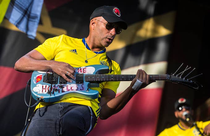 Tom Morello of the band Prophets of Rage.