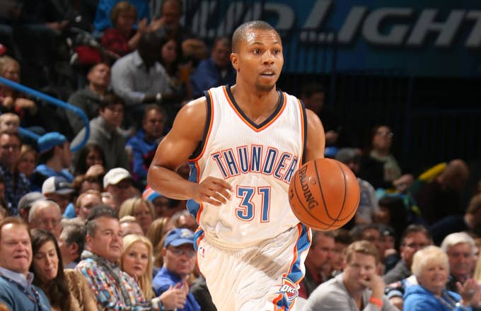 Sebastian Telfair #31 of the Oklahoma City Thunder