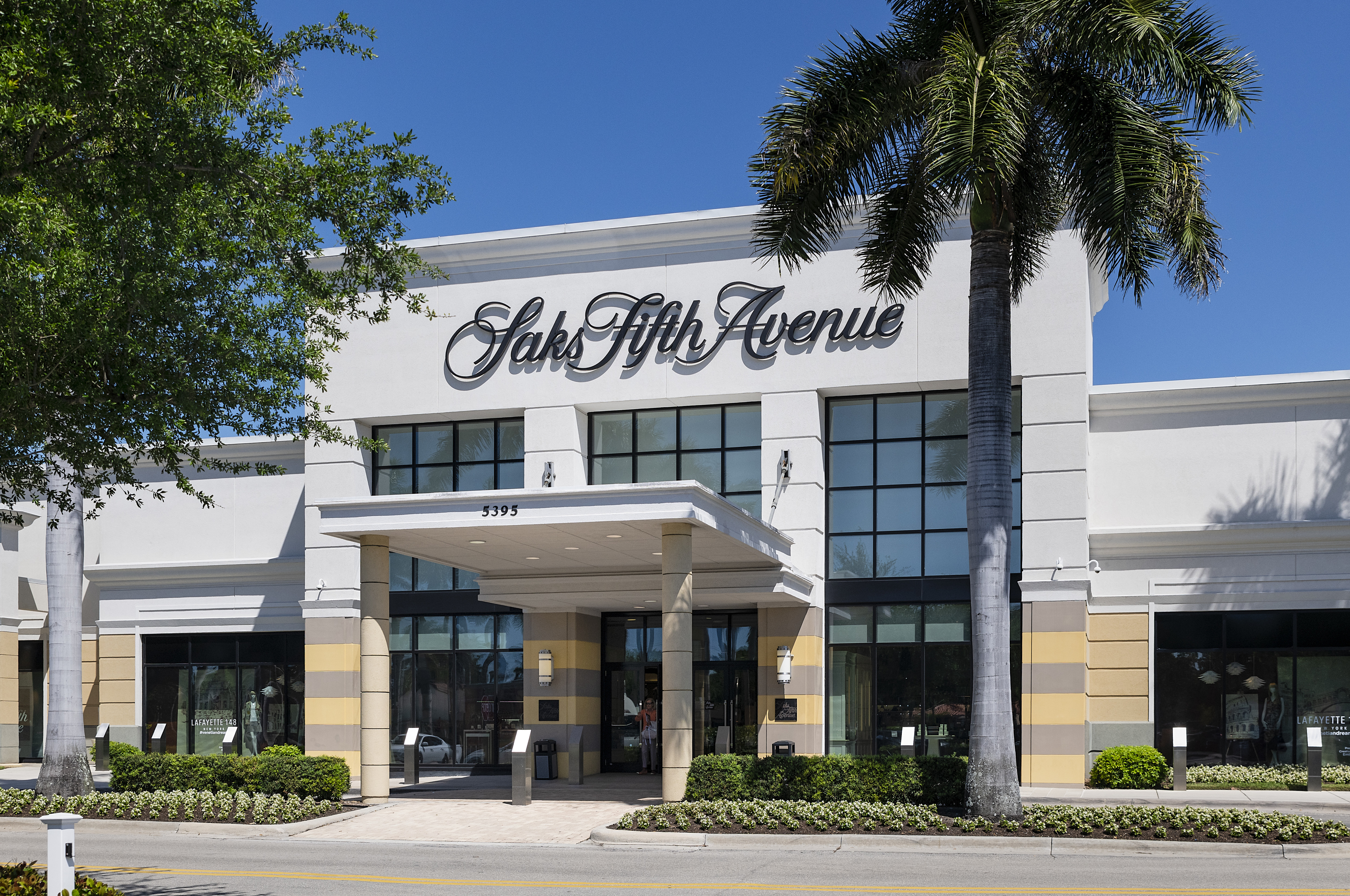 Saks Fifth Avenue store is pictured