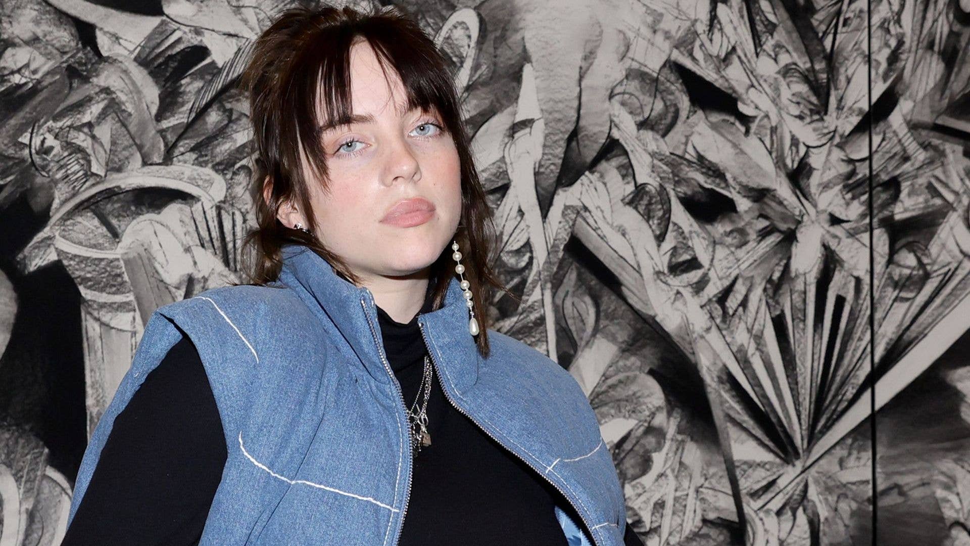 Billie Eilish attends the “Artists Inspired by Music: Interscope Reimagined” Art Exhibit
