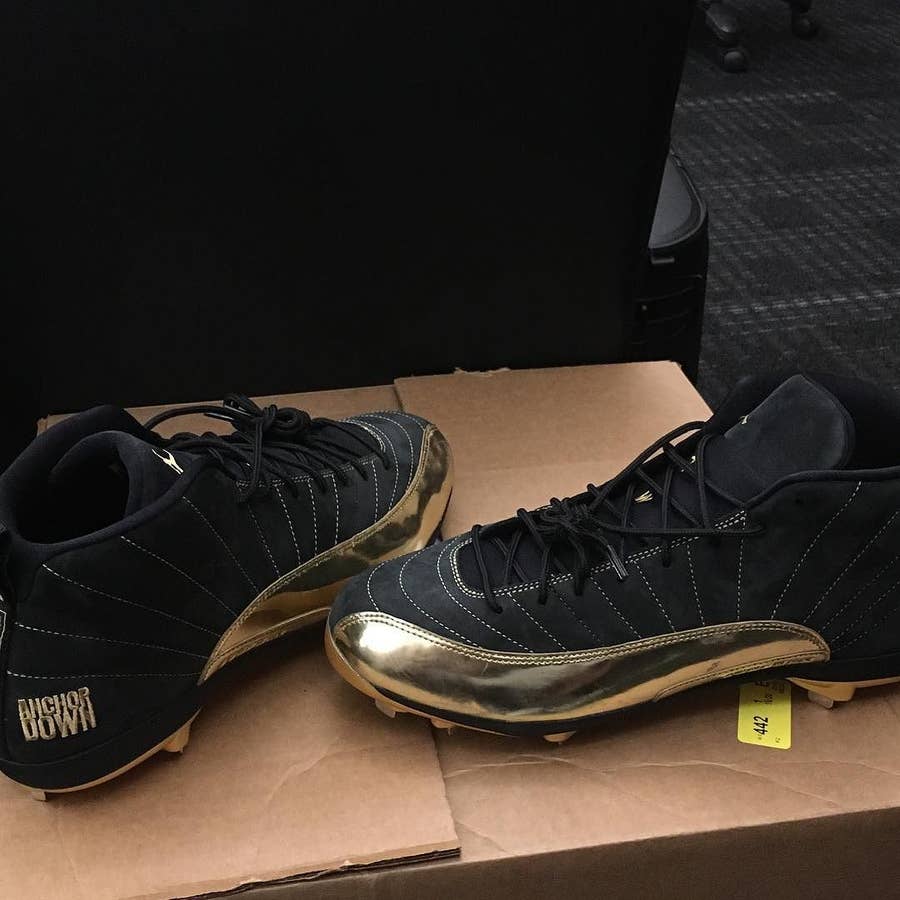 MLB's Jordan Athletes Receive Custom Air Jordan 12 Cleats for