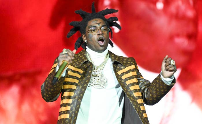 Kodak Black performs at 2021 Rolling Loud