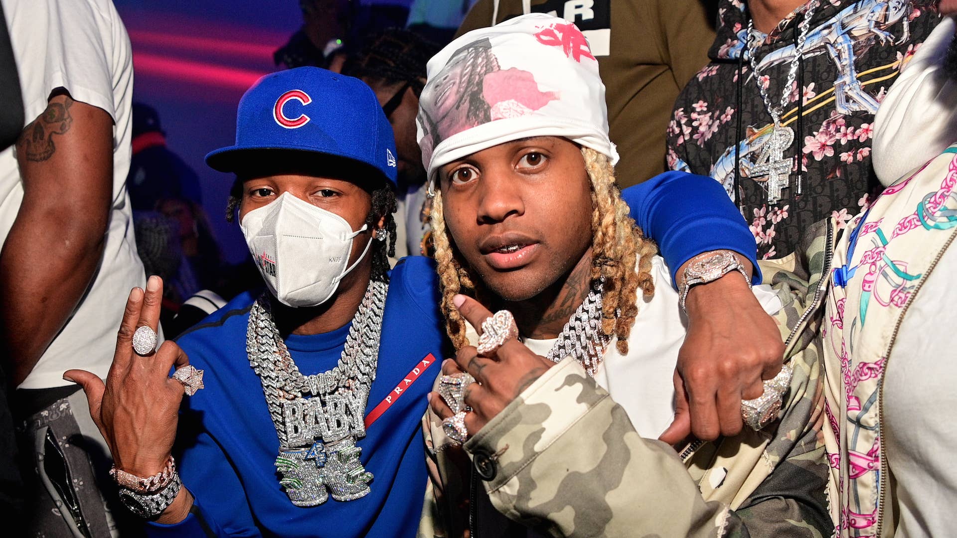 Lil Baby and Lil Durk attend Basketball Weekend Party