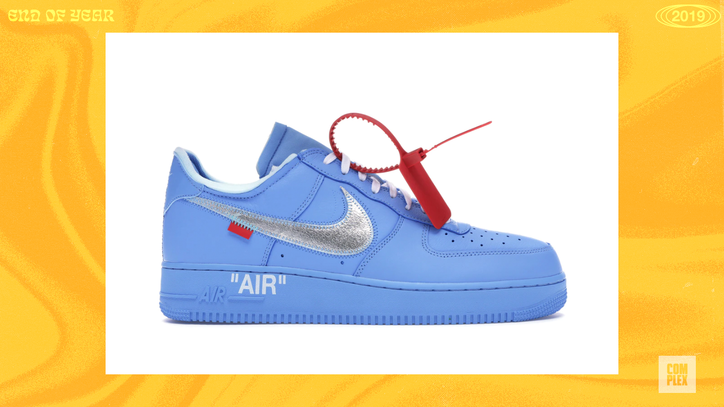 Nike Air Force 1 Low Off-White MCA University Blue Factory Misprint