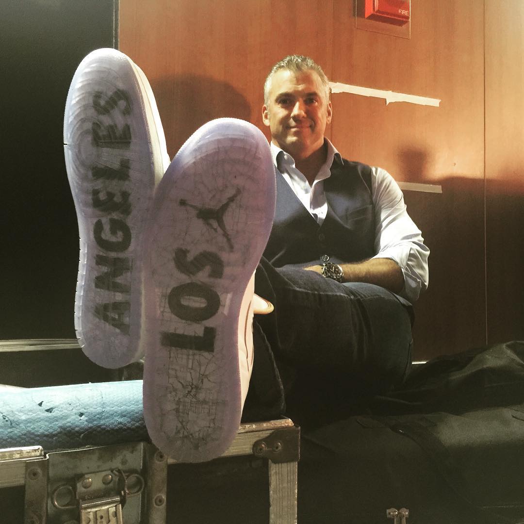 Shane McMahon Wearing the Los Angeles Air Jordan 1