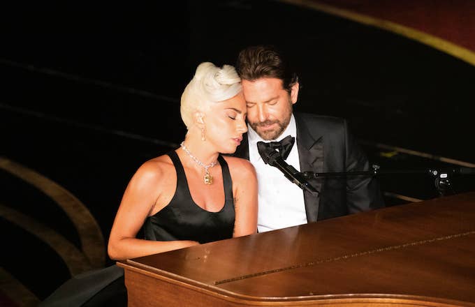 Lady Gaga and Bradley Cooper