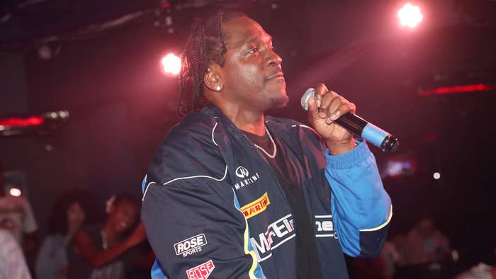 Pusha T In Concert at Sins of Sapphire on May 22, 2022 in New York City