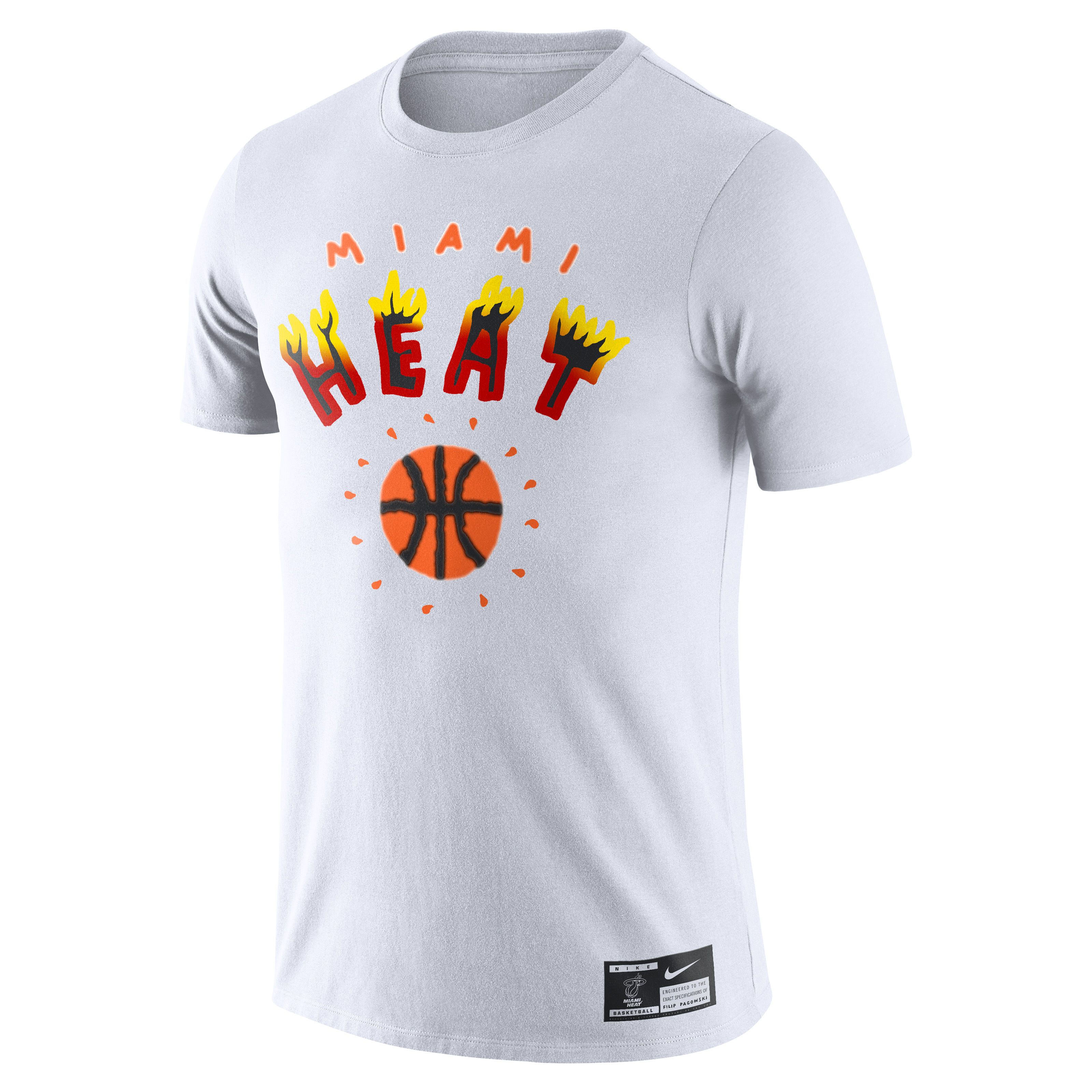 Filip Pagowski Nike T shirt &#x27;Miami Heat&#x27;