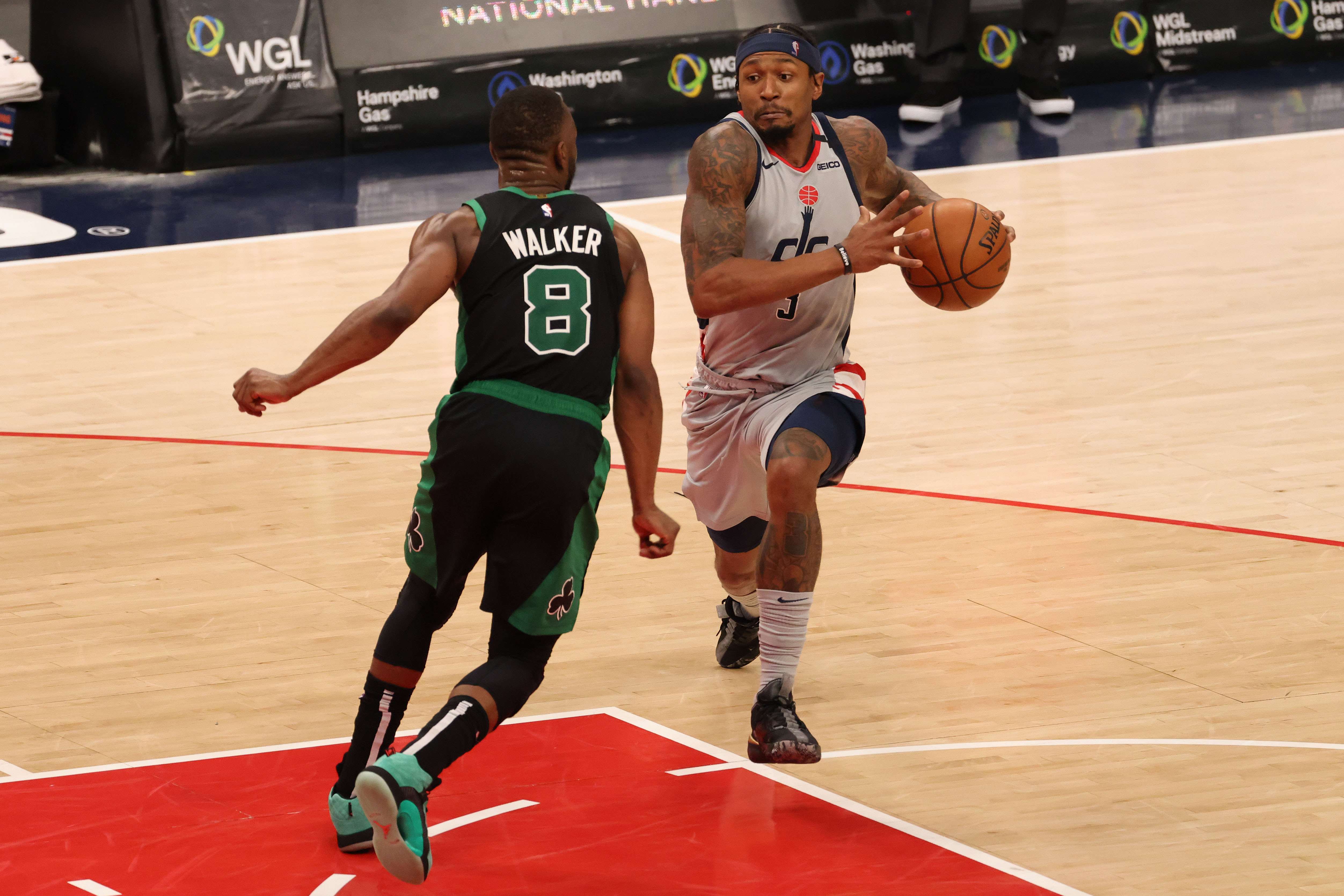 Bradley Beal Kemba Walker Celtics Wizards 2021