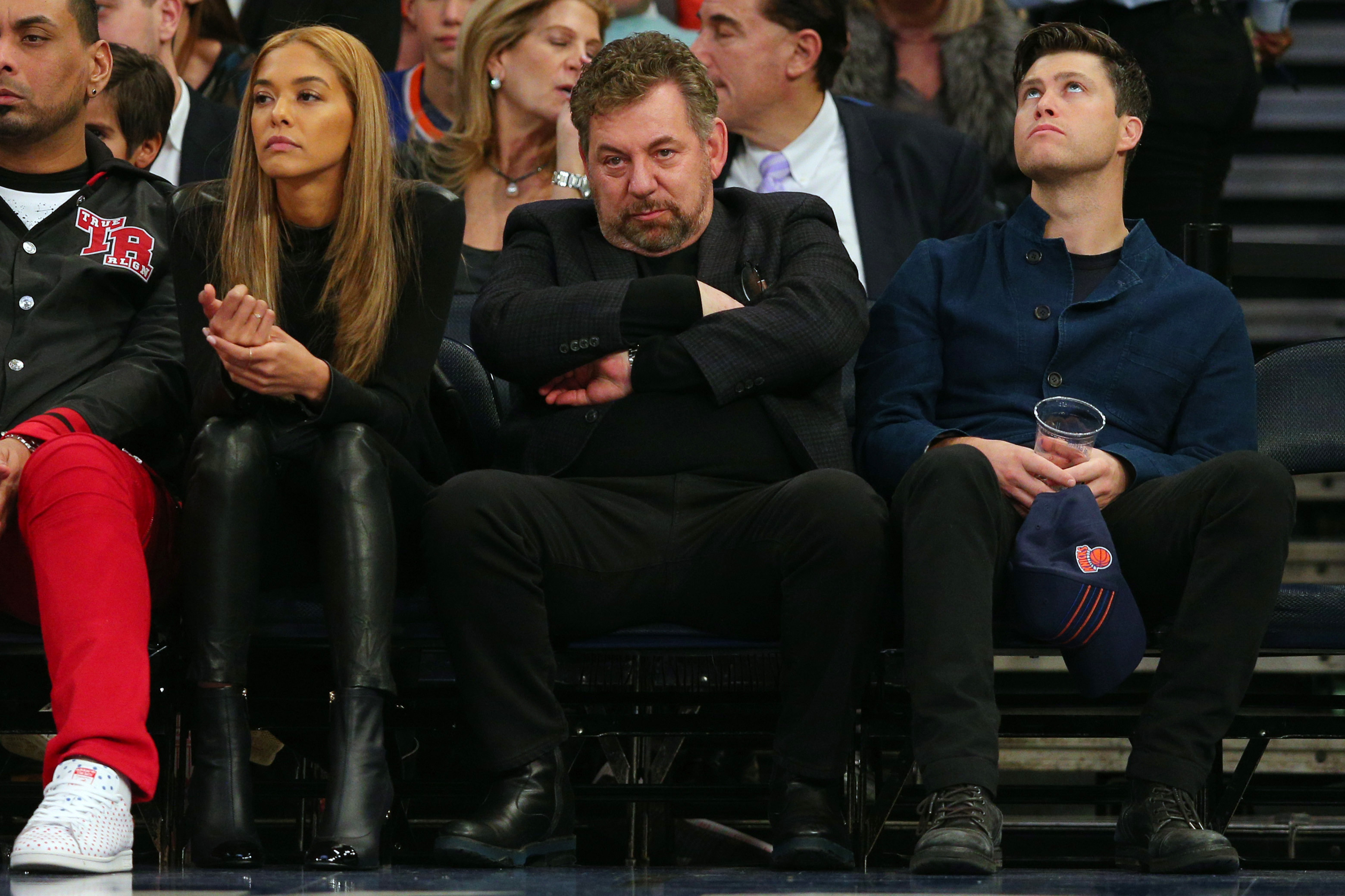 James Dolan Knicks Celtics 2017