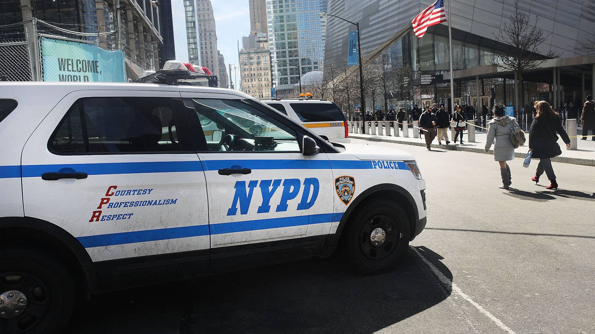 NYPD patrol car photographed in New York City